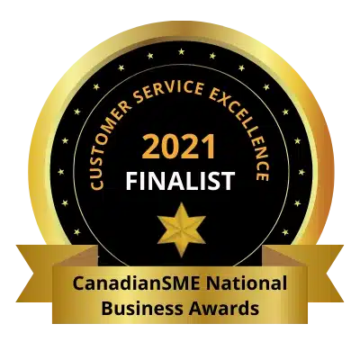 A customer service award given to Vaultra Storage