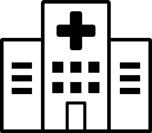 Illustration of a hospital