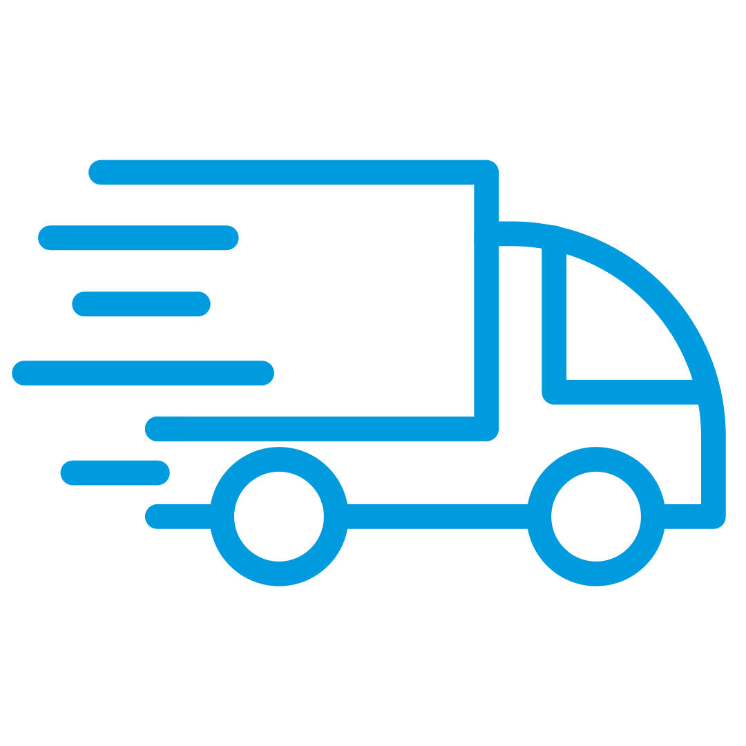 Illustration of a truck - highlighting Vaultra Storage's moving service.