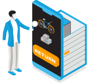 Customer requesting to get their items returned