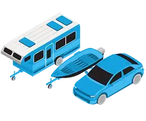 Graphic of parking storage units a Vaultra Storage
