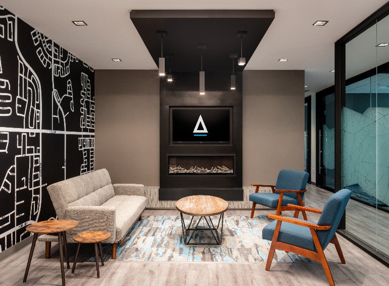 Coworking space at Vaultra Storage Ajax