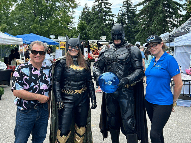 Vaultra Storage Brampton showing off their spirit at Valleywood community event