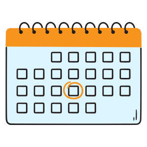 Select the date you would like to reserve your self storage unit for.