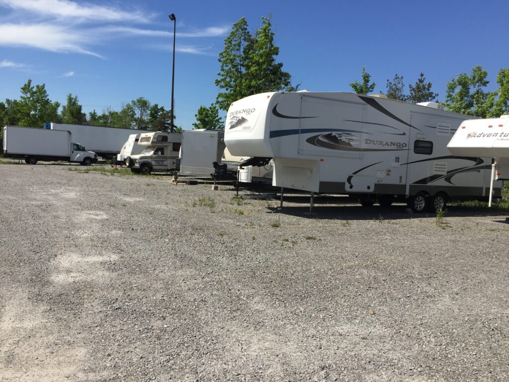 Looking for a secure spot to store your RV, Boat, or Car. Learn more about Vaultra Storage's parking spots