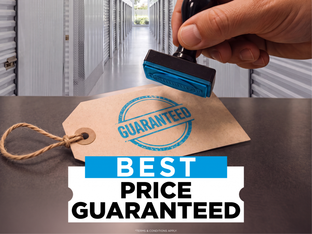 At Vaultra Storage we will match any offer within a 5km radius on the same unit. Giving you the best price guaranteed!
