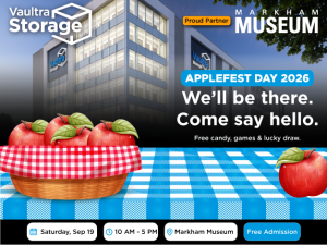 Join us on September 19th at Markham Museum for their Apple Fest!