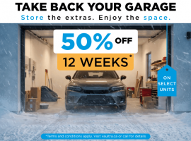 Take Back Your Garage – Vaultra Storage Vaughan-Brampton (Hwy 50) This winter take back your garage and store your items with Vaultra Storage Vaughan-Brampton (Hwy 50)