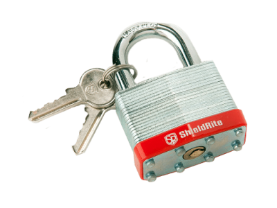 Padlocks available at select Vaultra Storage facilities.